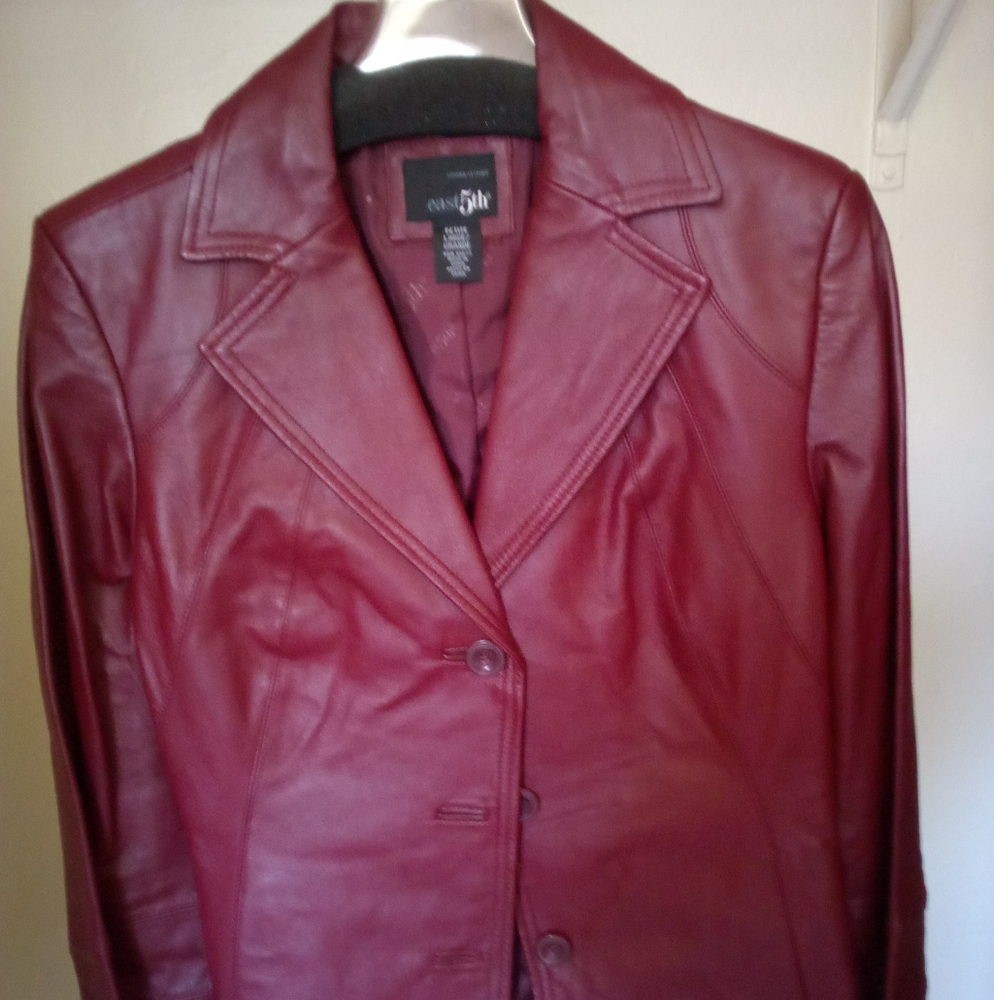 East 5th leather jacket